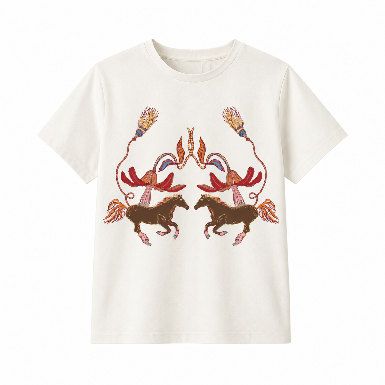 TROPICAL HORSE T-SHIRT