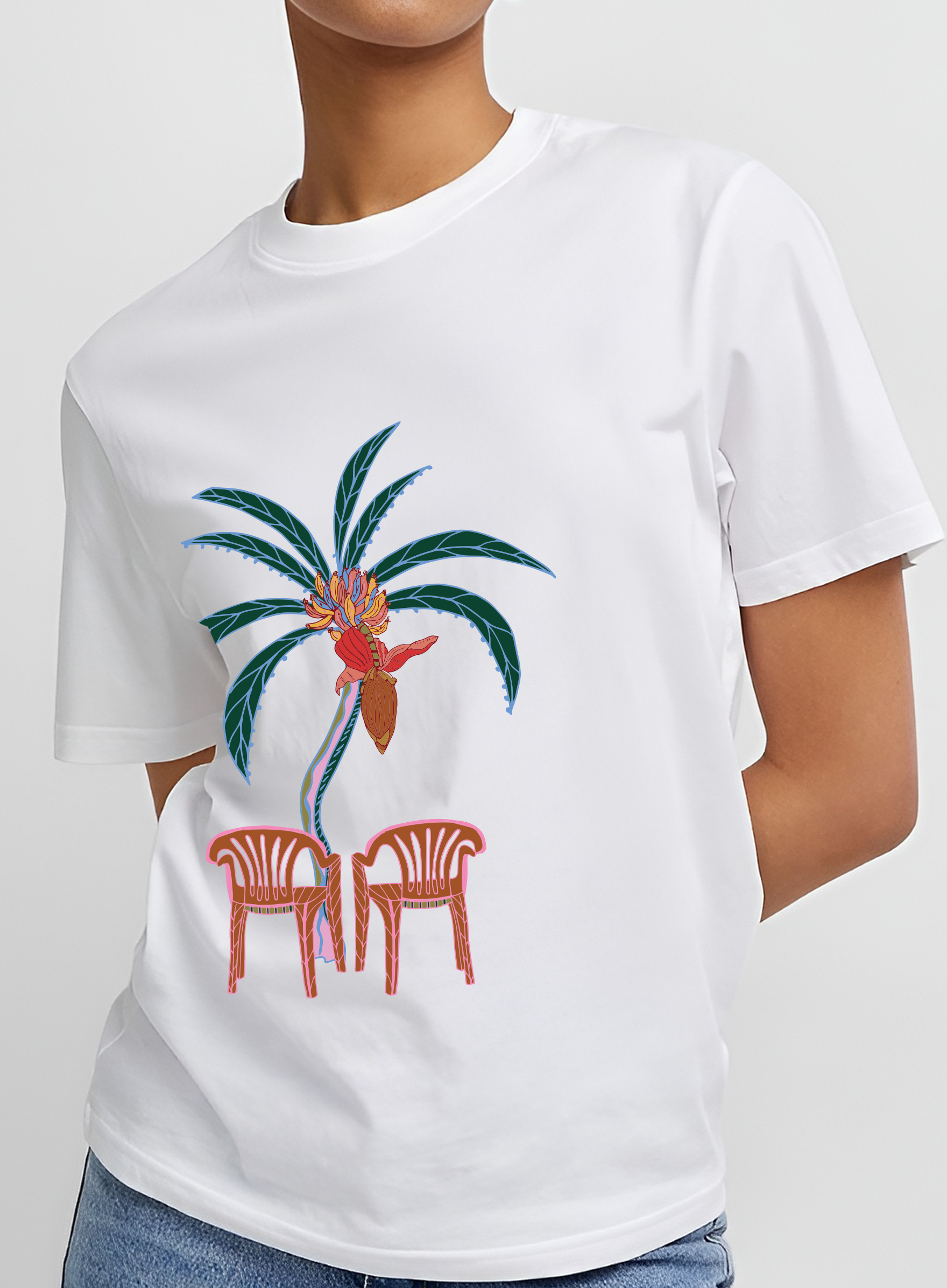 PALM-BLOOM T-SHIRT